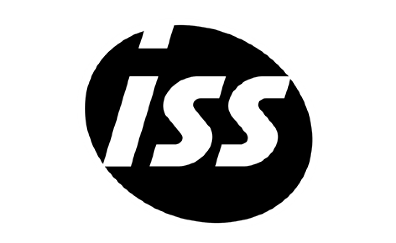 ISS logo.