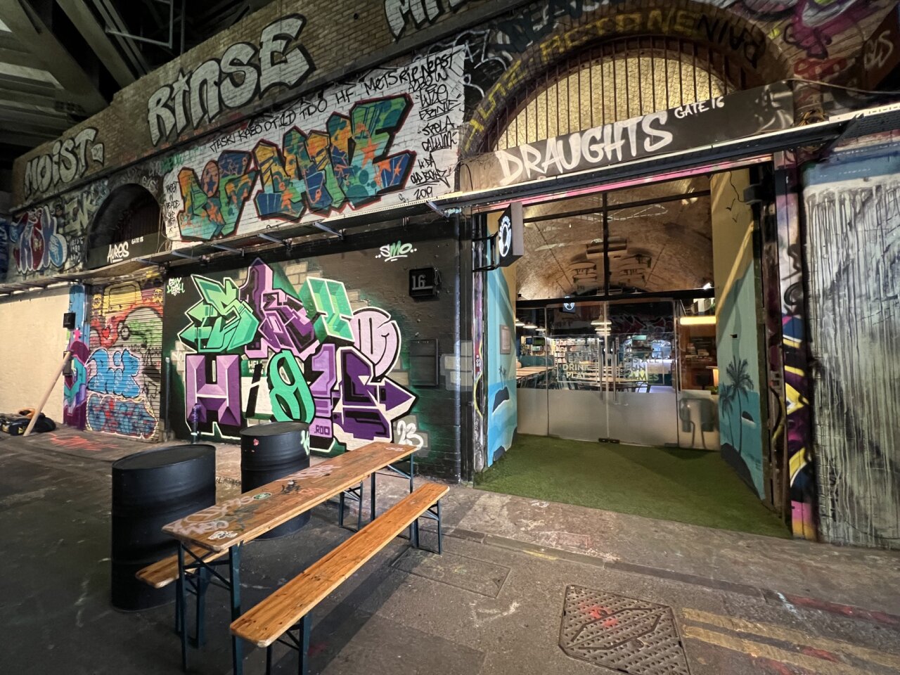 Mezzanines Under Railway Arches.