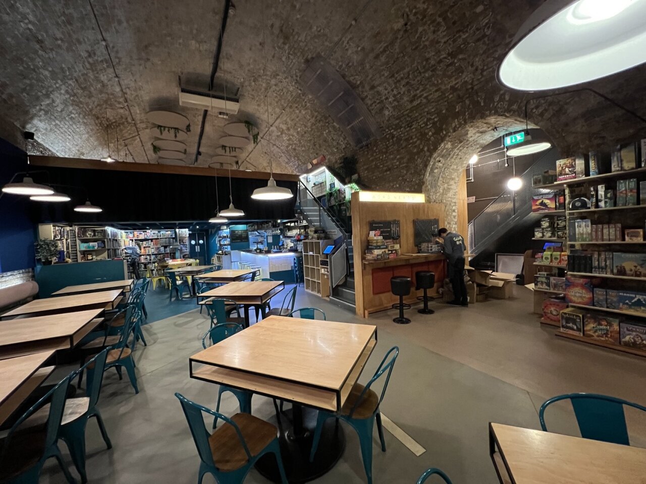 Railway Arch Mezzanine Floor - Cafe.